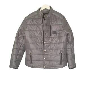 NEW HITCH men's ultralight down puffer jacket in gray
